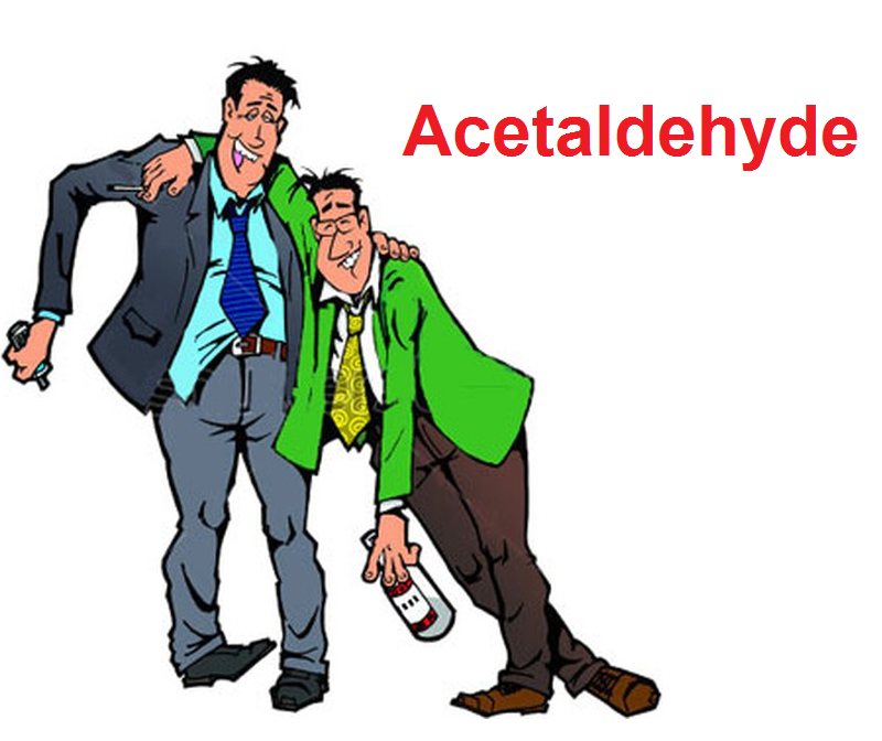  Acetaldehyde khiến con người gặp tình trạng say xỉn