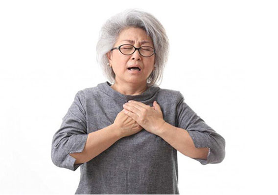 Khó thở đột ngột tăng lên là biểu hiện đợt cấp bệnh phổi tắc nghẽn mãn tính