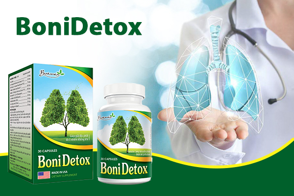 BoniDetox - Sản phẩm dành cho các bệnh lý mãn tính đường hô hấp