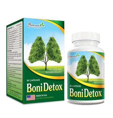 BoniDetox – Bí quyết từ thiên nhiên giúp làm sạch chất bẩn tích tụ trong phổi