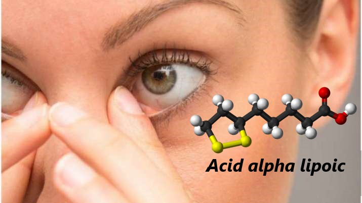Acid alpha lipoic giúp bảo vệ mắt của người bệnh tiểu đường