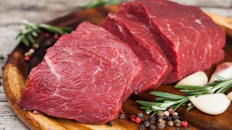 Thịt đỏ chứa rất nhiều chất béo bão hòa
