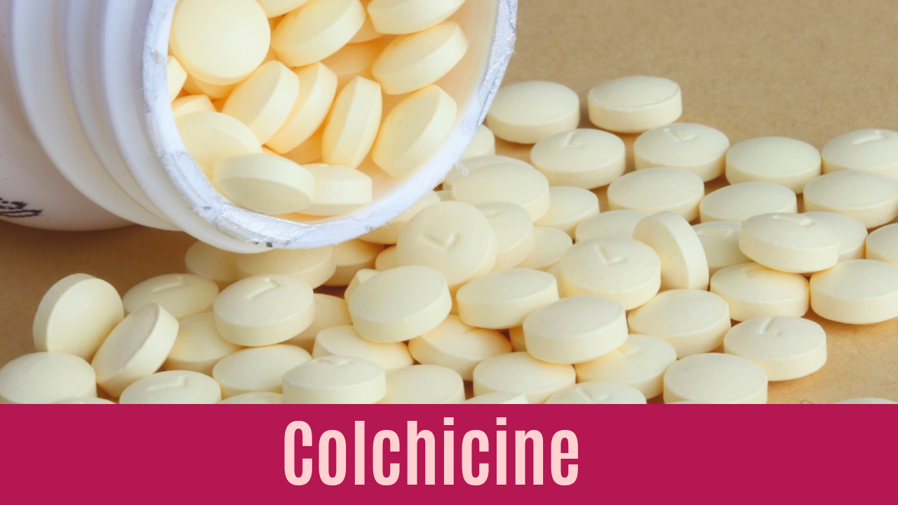 Colchicin được dùng khi có cơn đau gút cấp