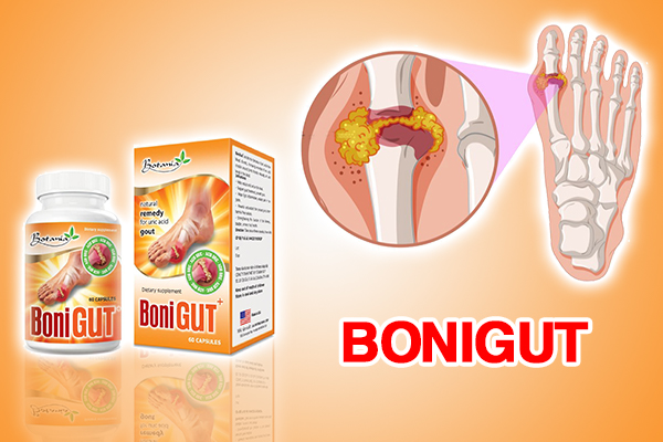 BoniGut + - Giải pháp toàn diện dành cho người bệnh gút