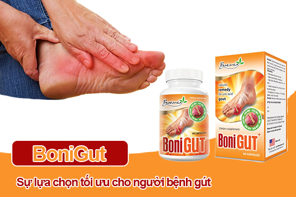 BoniGut +- Sự lựa chọn tối ưu cho người bệnh gút