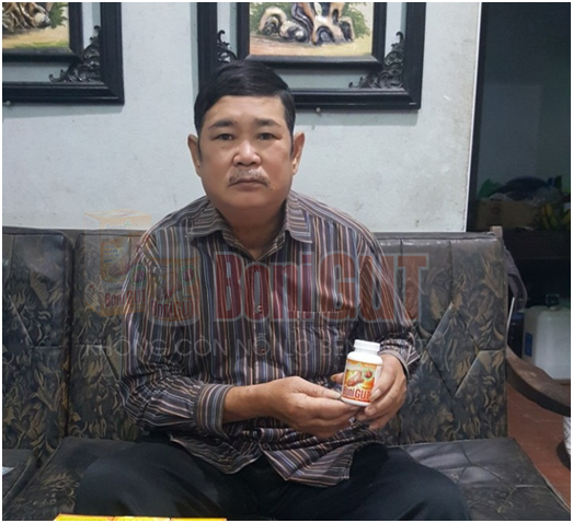 Chú Dương Văn Thắng, 65 tuổi.
