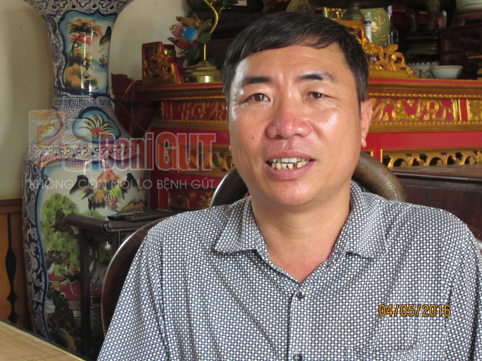 Chú Nguyễn Văn Kha, 52 tuổi