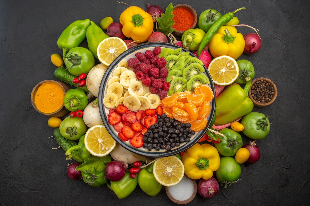  Ăn nhiều rau xanh, trái cây giúp đỡ bạc tóc