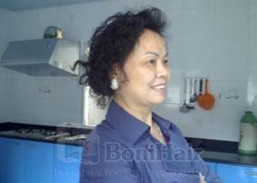 Cô Lê Thị Dư, 55 tuổi