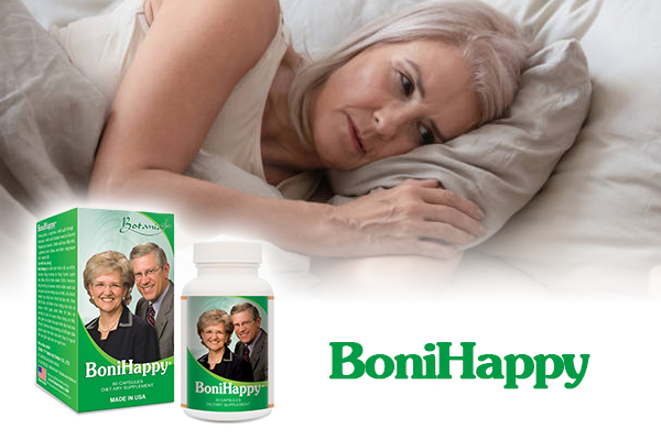 BoniHappy + có công thức toàn diện, khắc phục nguyên nhân gây mất ngủ kéo dài