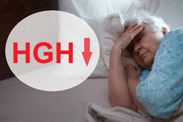 Nguyên nhân gây mất ngủ kéo dài là do sự suy giảm hormon tăng trưởng HGH