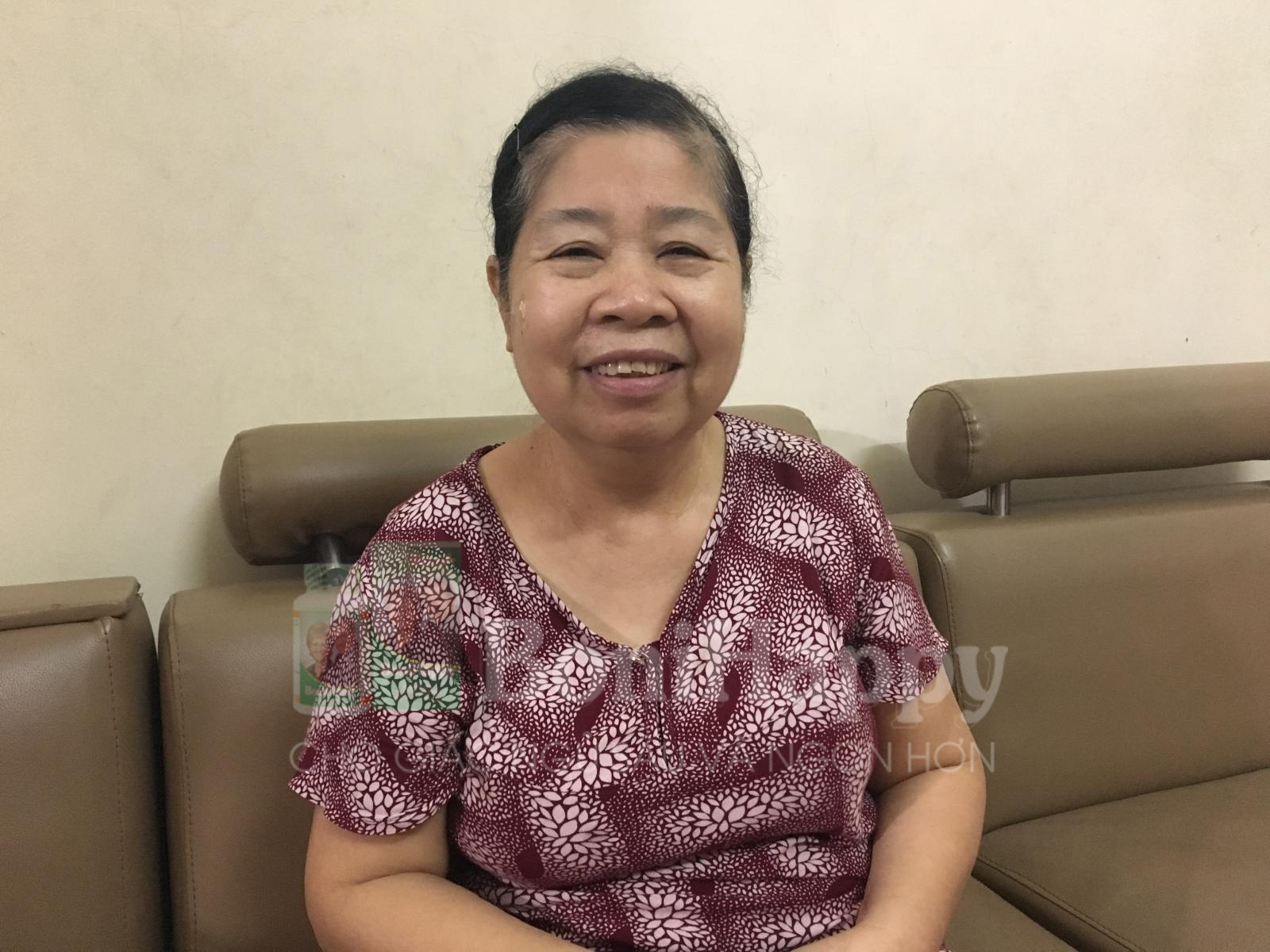 Cô Trịnh Thị Kim, 67 tuổi