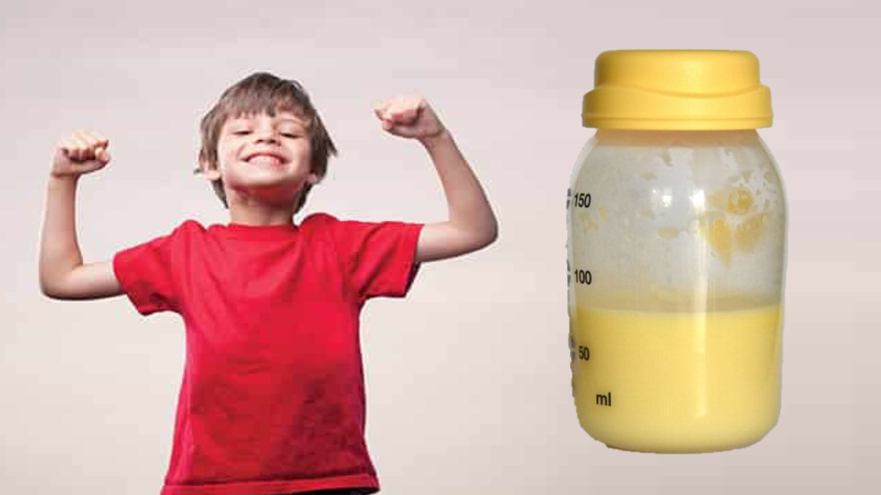 Sữa non giúp tăng sức đề kháng cho trẻ