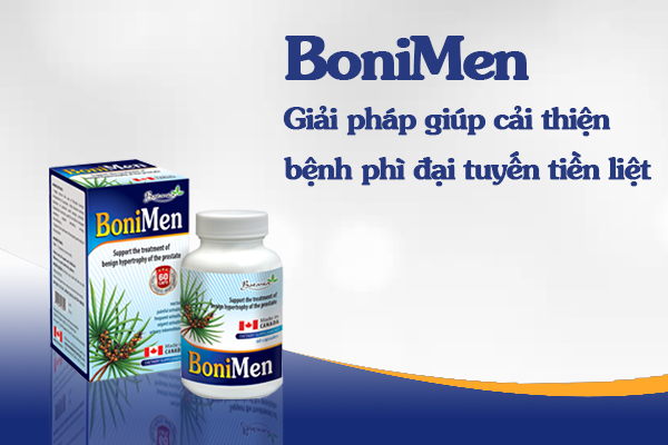BoniMen được chuyên gia đánh giá cao về hiệu quả cho người bệnh phì đại tuyến tiền liệt