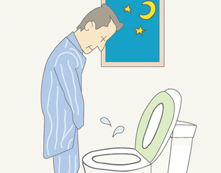 Nguyên nhân gây ra tình trạng tiểu đêm nhiều lần ở nam giới là gì?