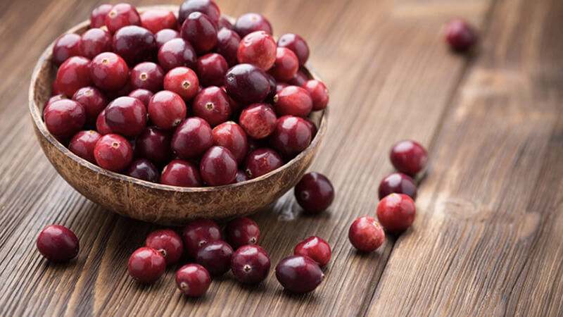 Nước ép cranberry giúp ngăn ngừa nhiễm trùng đường tiết niệu