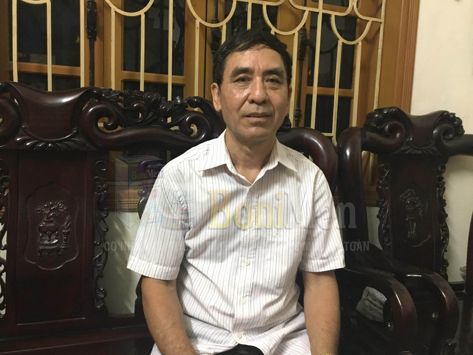 Chú Đào Hồng Phú, 66 tuổi.