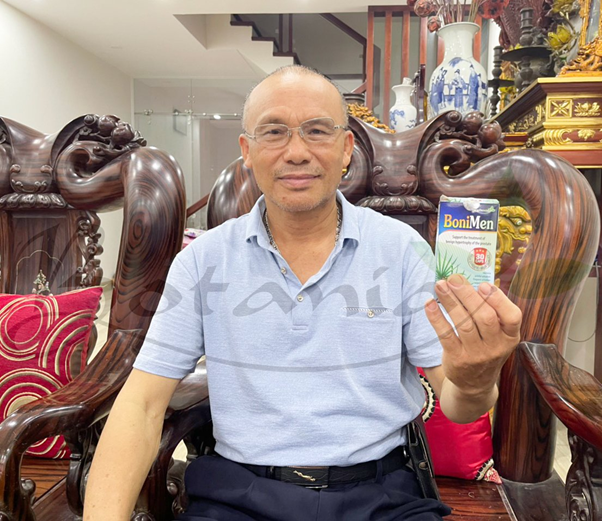 Chú Lê Mạnh Quân, 64 tuổi