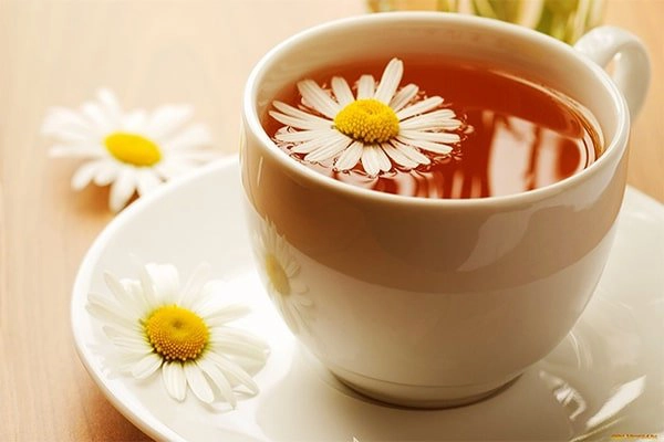 Sử dụng trà hoa cúc giúp tinh thần thư thái dễ đi vào giấc ngủ