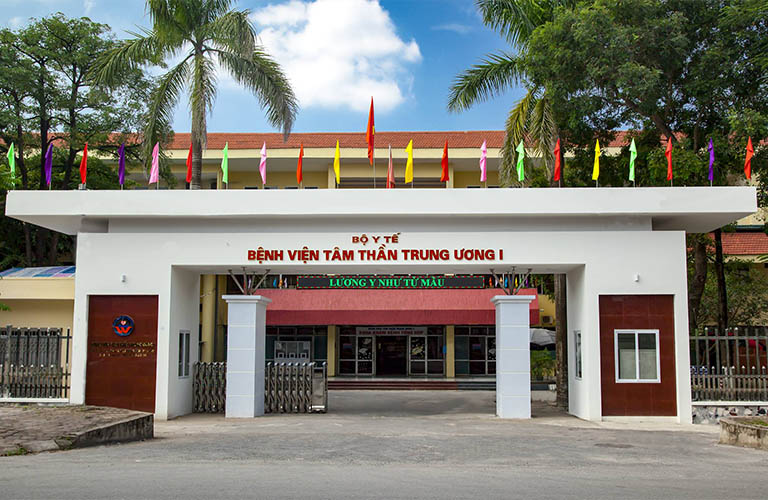 Bệnh viện Tâm thần Trung ương 1 ở xã Hòa Bình – Thường Tín – Hà Nội
