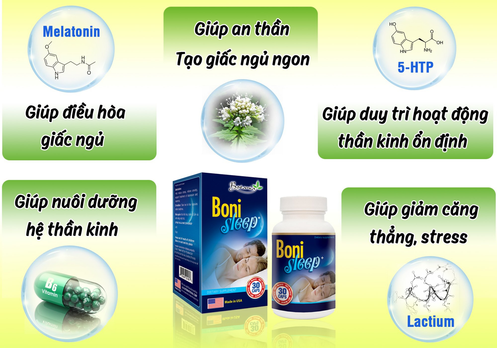Công thức toàn diện của BoniSleep+