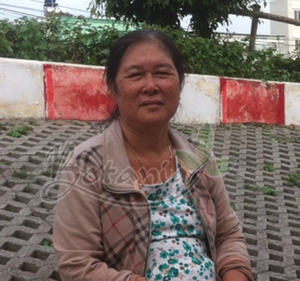 Cô Huỳnh Thị Út, 63 tuổi, ấp Thuận Bắc, xã Thuận Thành, Cần Giuộc, Long An, đt: 01677.514.579