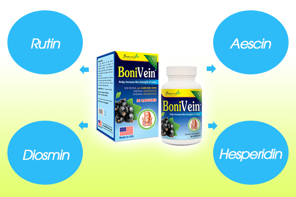 BoniVein + - Giải pháp toàn diện giúp cải thiện và phòng ngừa biến chứng suy giãn tĩnh mạch chân