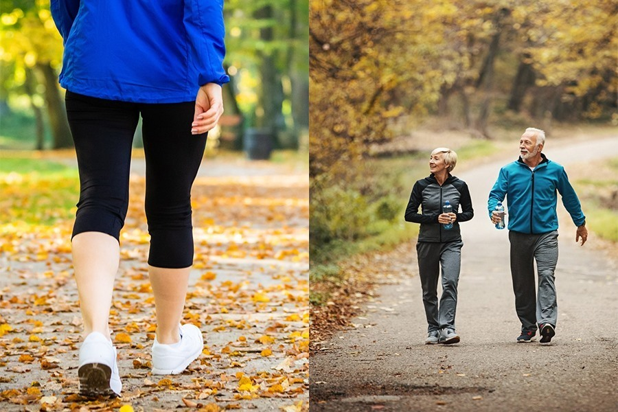 Đi bộ mỗi ngày giúp cải thiện bệnh suy giãn tĩnh mạch chân