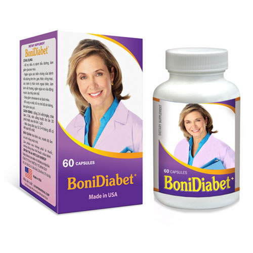 BoniDiabet +- Giải pháp toàn diện cho bệnh tiểu đường