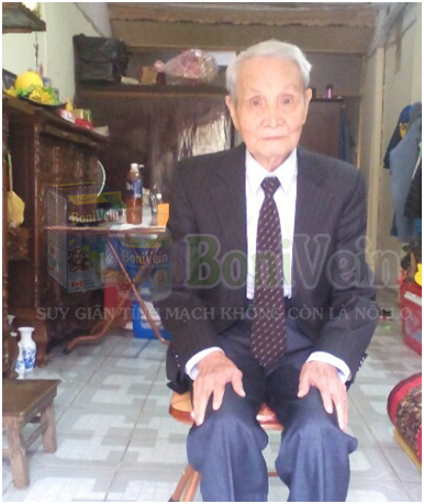 Ông Trần Xuân Thành, 88 tuổi