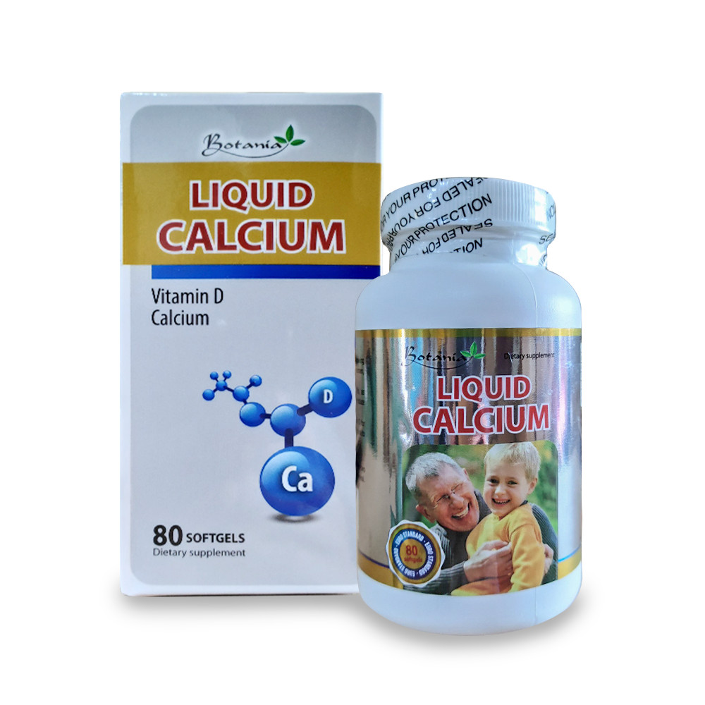Liquid Calcium - Bổ sung canxi và vitamin D, phòng ngừa bệnh loãng xương