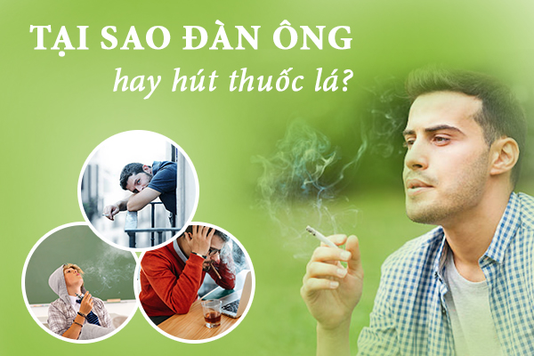 Tại sao đàn ông hay hút thuốc lá?