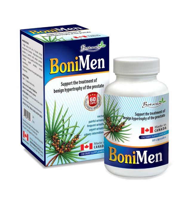 BoniMen - Co nhỏ kích thước tuyến tiền liệt nhờ thảo dược