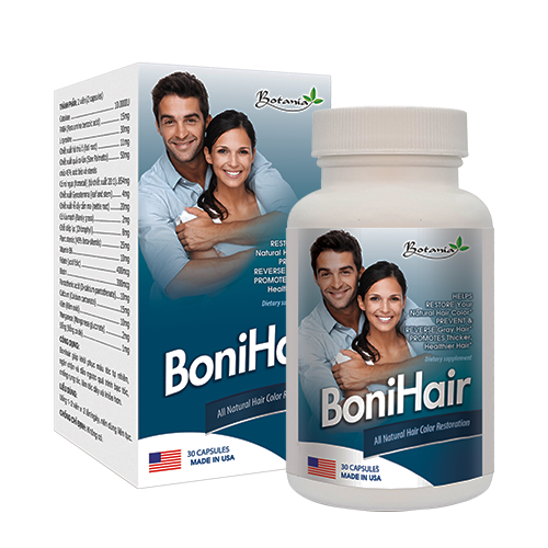 Trị bạc tóc dễ dàng với viên uống thảo dược BoniHair