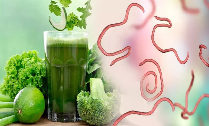 Uống nước ép rau sống có bị nhiễm ký sinh trùng không?