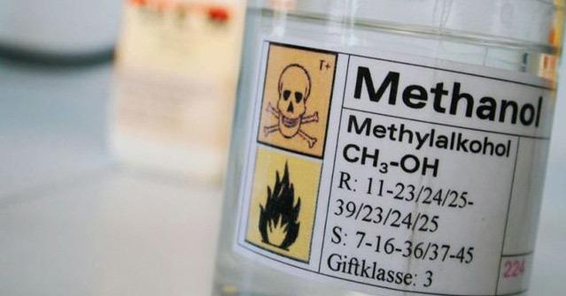 Methanol còn gọi là cồn công nghiệp có độc tính rất cao