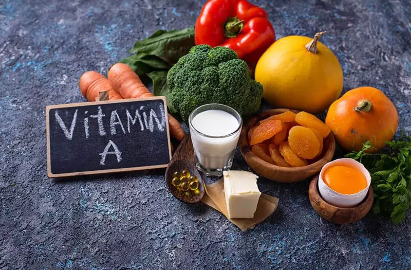 Các loại thực phẩm giàu vitamin A