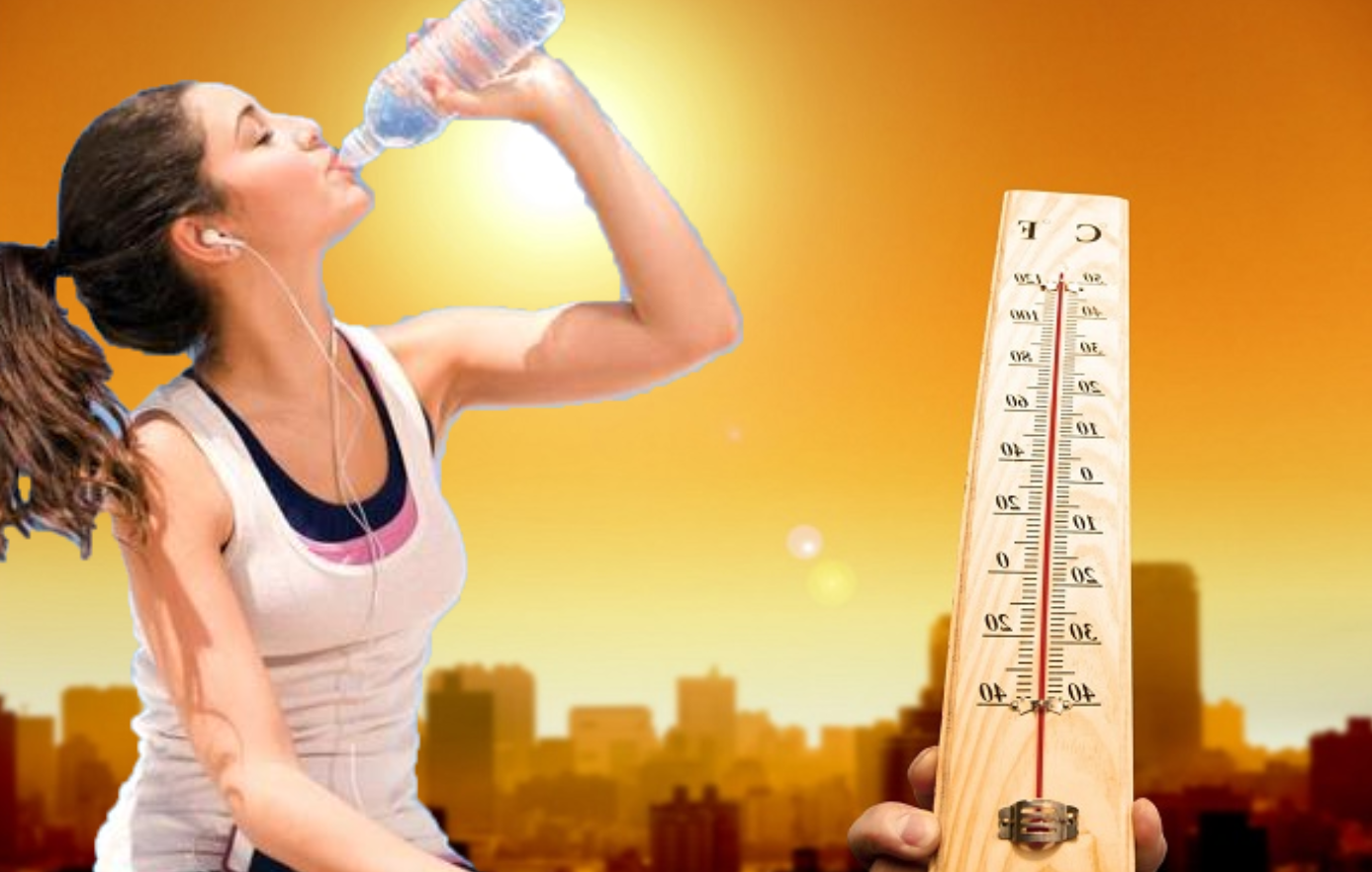  Đảm bảo uống đủ nước vào những ngày nắng nóng