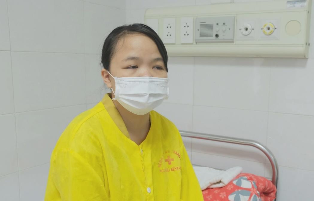  Chị Nguyễn Thị Huế chia sẻ về sự việc tiêm vaccine tại Trạm Y tế xã Thăng Bình