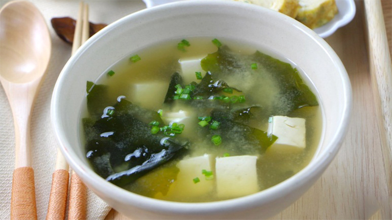 Súp miso - Món ăn dành cho người gan nhiễm mỡ