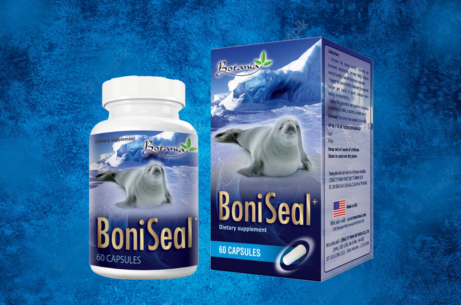 Uống BoniSeal + để tăng cường sức khỏe và sinh lý nam
