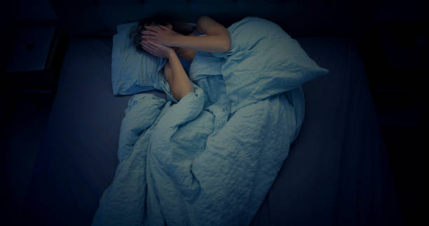 Phụ nữ tiền mãn kinh thường bị mất ngủ.