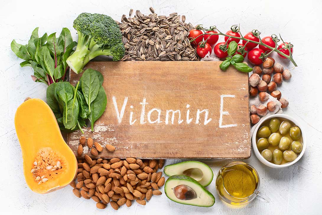 Vitamin E là một chất chống oxy hóa điển hình