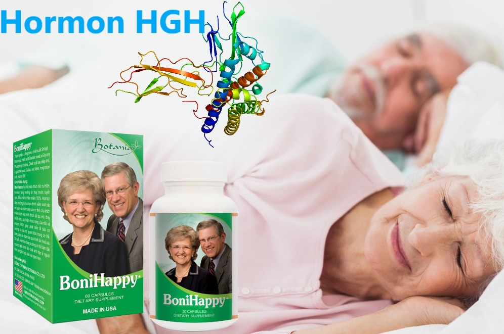 BoniHappy kích thích cơ thể tăng tiết hormon tăng trưởng HGH