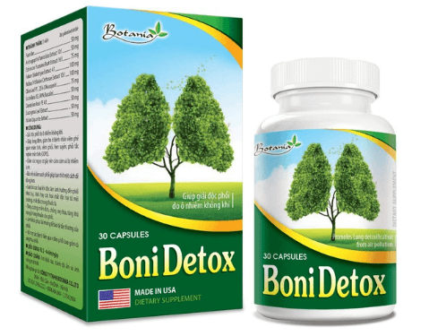 Sử dụng BoniDetox giúp tăng cường sức đề kháng phổi