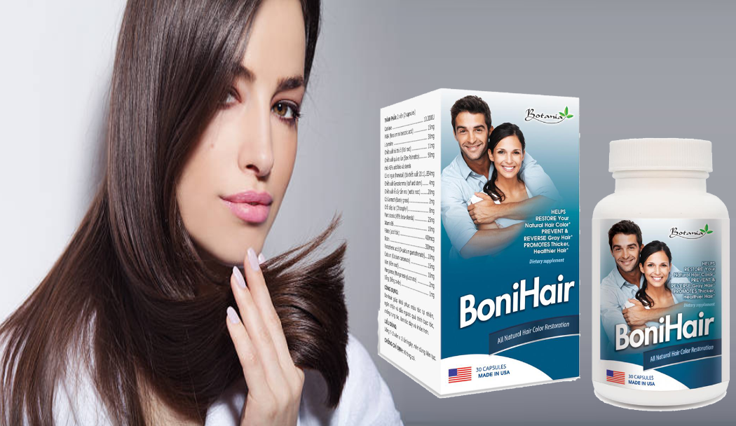 BoniHair là sản phẩm giúp tóc chắc khỏe, giảm gãy rụng có chứa vitamin B5