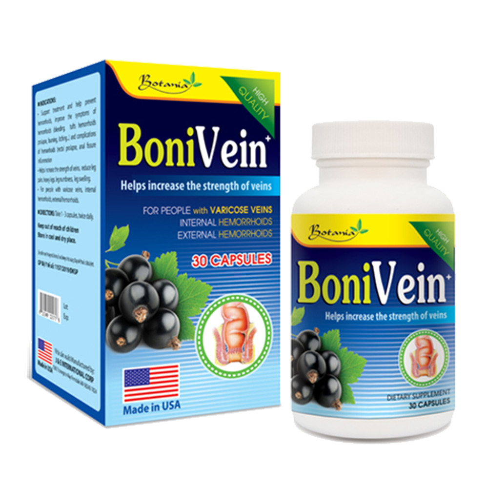BoniVein + giúp kiểm soát triệu chứng bệnh trĩ hiệu quả.