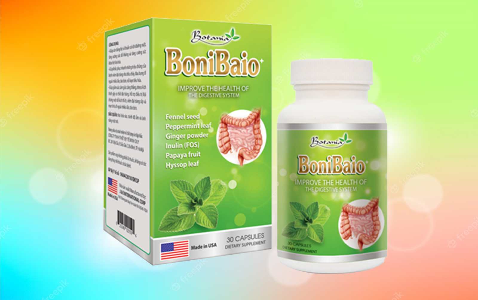 Sản phẩm BoniBaio + giúp cải thiện bệnh viêm đại tràng mạn tính hiệu quả