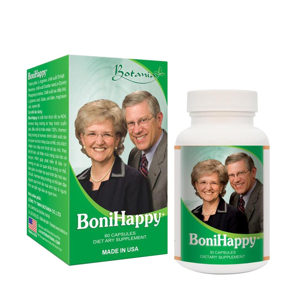 BoniHappy+ giúp cải thiện tình trạng mất ngủ mãn tính